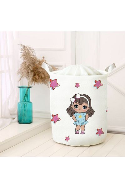instababyrooms Сгъваема филцова многофункционална кутия за съхранение на играчки, кошница за пикник с мръсно пране