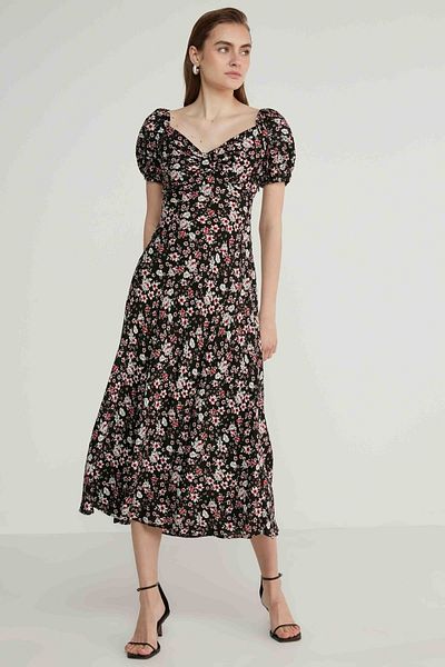 Vitrin Kleid - Schwarz - Basic