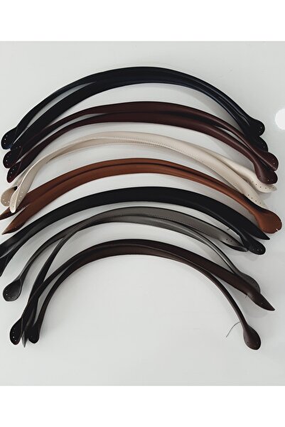 fundahobi Suni Deri Boru Sap Çanta Askısı-gri