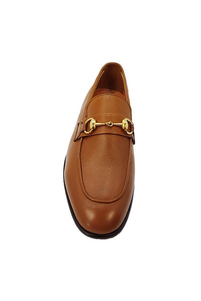 MARCOMEN Tan Inner Outer Genuine Leather Daily Casual Loafer Men's Shoes - 13099