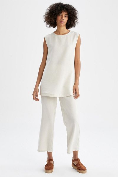 DeFacto Tunic - Beige - Regular fit