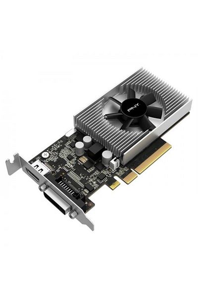 PNY GT1030 Nvidia Gddr4 64bit HDMI.DVI Single Fan 2GB Graphics Card