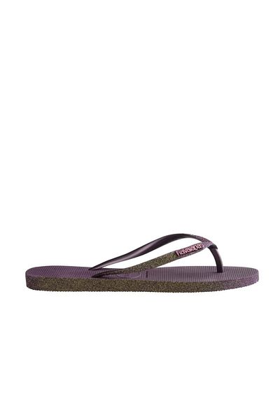 Havaianas Slim Sparkle II Women's Slippers - Claret Red