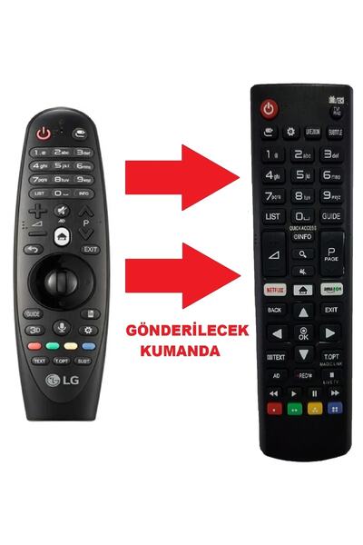 LG An Mr600 Yedek Kumandası