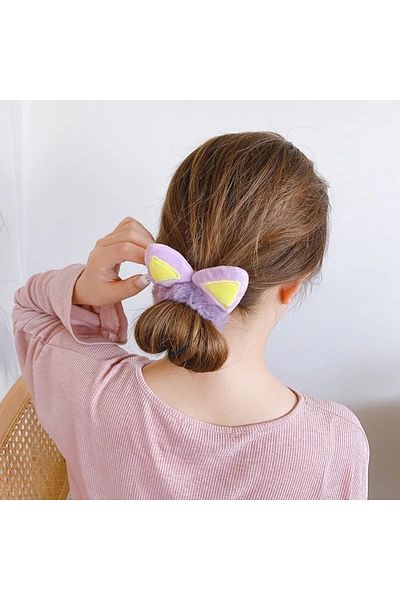 GÜLPEŞE Plush Buckle Bun Buckle