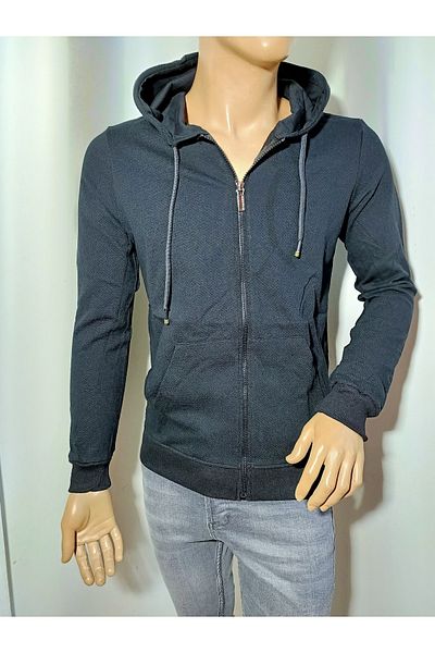 DYNAMO Φούτερ Sports Slimfit με κουκούλα με φερμουάρ