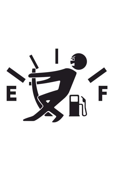 Genel Markalar Araba Yakıt Deposu Kapağı Sticker Araba Sticker Oto Sticker Et...