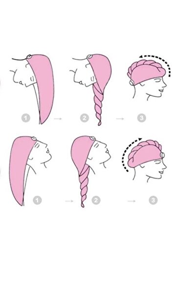 HIZSOY TEKSTİL Hair Bonnet Towel