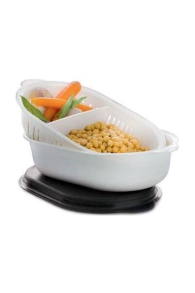 Tupperware Kristalin Oval Serving Strainer 4Lt