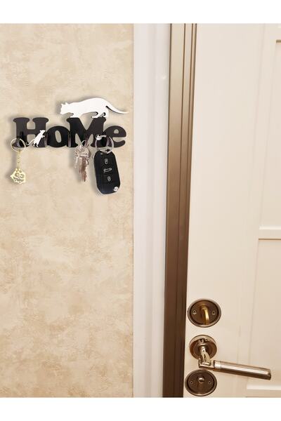 GEEG Dekoratif Anahtar Askısı Fare Ve Kedi Home Antre Duvar Anahtar Organizer...