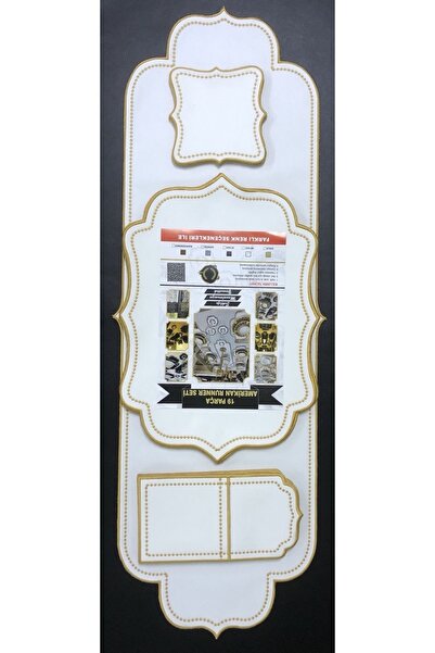 Roza Yakuttekstil Rennur 19 Parça Servis Takımı