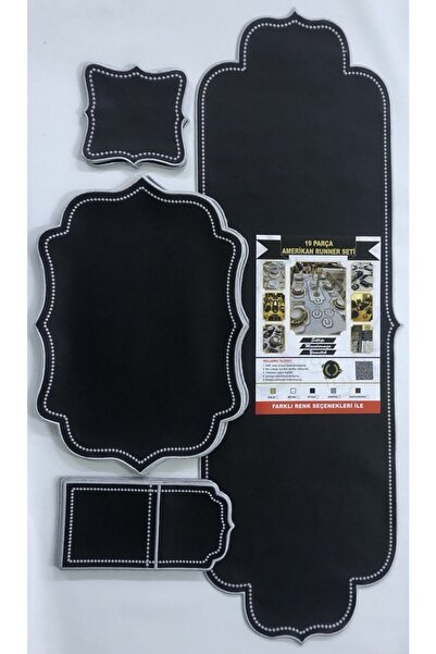 Roza Yakuttekstil 19 Parça Amerikan Servis Takımı