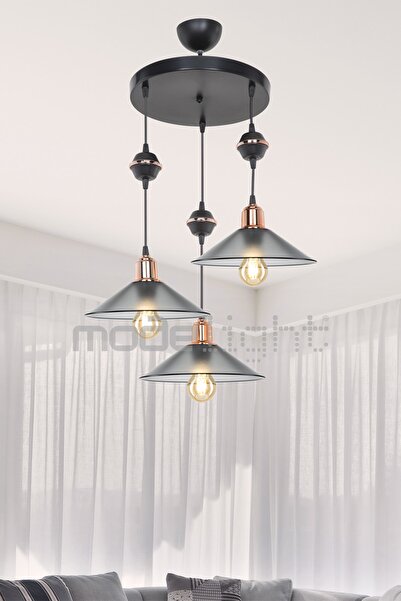 Modelight Akses Karo / Krom 3lü Maya Sarkıt