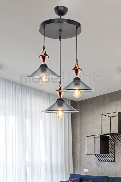 Modelight Akses Karo / Krom 3lü Maya Sarkıt