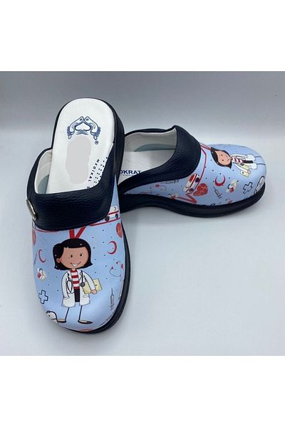 Dr.Stress Patterned Slippers Sabo