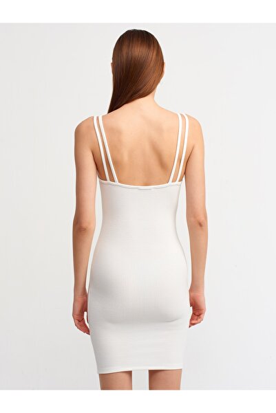 Dilvin 9140 Hanger Dress-ecru