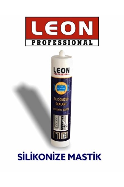 leon Silikonize Mastik Beyaz 450g