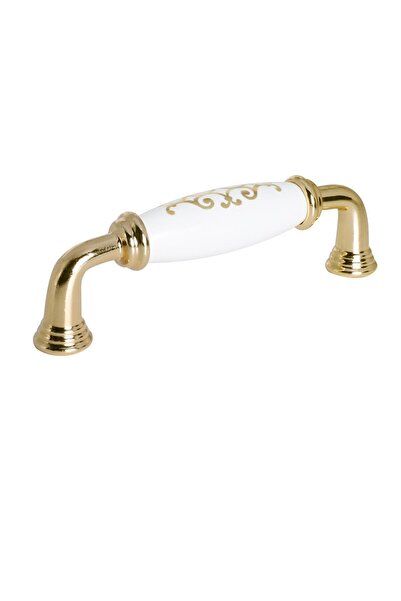 Arion 96 MM Porselen GÖRÜNÜMLÜ POLİMER Kulp Dolap Çekmece Mobilya Mutfak Çocuk Kulbu Yakut 96