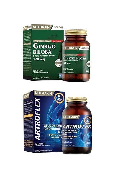 Nutraxin GinkgoBilobaandArtroflexTablet - Pack of 60 + 90