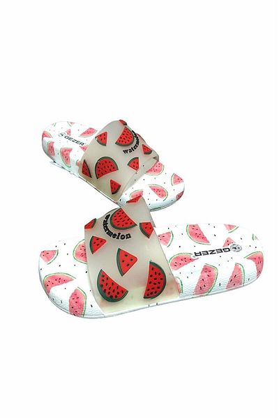 GEZER Women's Watermelon Pool and Beach Slippers