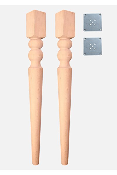 turanahşap Dresuar Ayağı - Sehpa Ayağı -ahşap Yak - Mobilya Ayağı / Uzunluk: ...