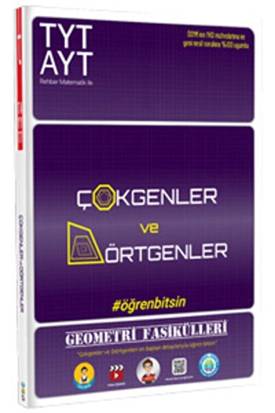 Tonguç Yayınları Tyt Ayt Geometri Fasikülleri Çokgenler Ve Dörtgenler