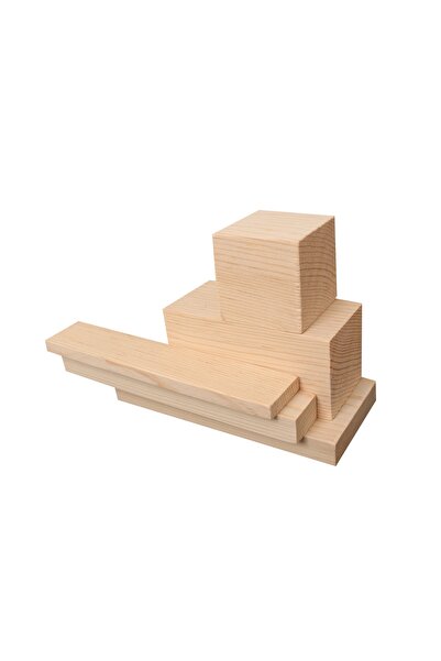 iAhşap (2X7 CM X 175 CM 3 ADET) Ladin Kereste Çıta Taslak Tahta Ve Ahşap Blok