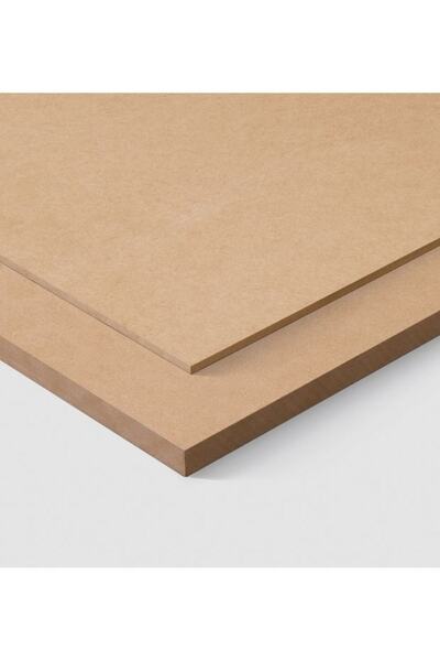 iAhşap (Ebat 50x100 cm-Kalınlık 4 MM-1 Adet) Duralit Ham MDF Plaka Panel Tabaka