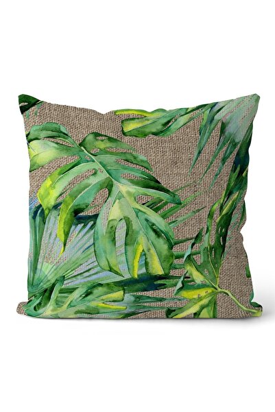 EVPANYA Плетений ботанічний двосторонній чохол для подушки Код: Kir4388