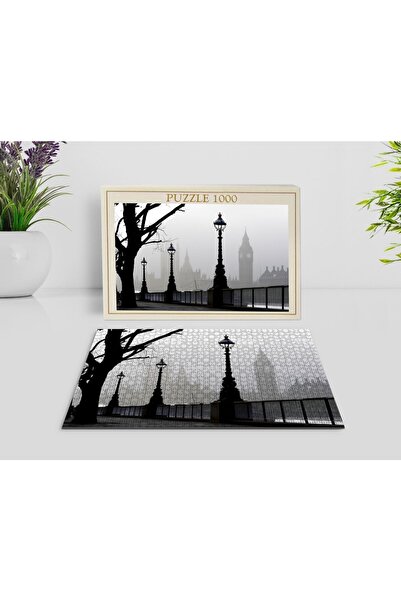 Bk Gift Home Londra Manzara 1000 Parça Profesyonel Puzzle-7