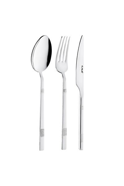 OMS 4120 36 Piece Almendra Stainless Steel Fork Spoon Knife Set