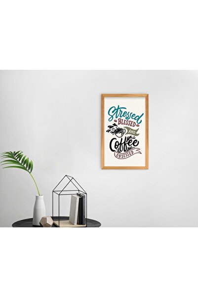 Bk Gift Home Coffee Tasarımlı Dekoratif Retro Ahşap Tablo-3