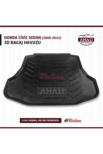 Rizline Honda Civic Sedan 2006 -2012 Uyumlu 3d Bagaj Havuzu+araç Kokusu