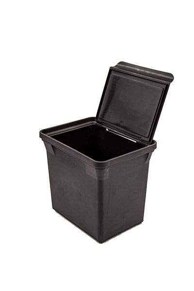QUTU Q-trash Bin 5 L Μαύρος κάδος απορριμμάτων