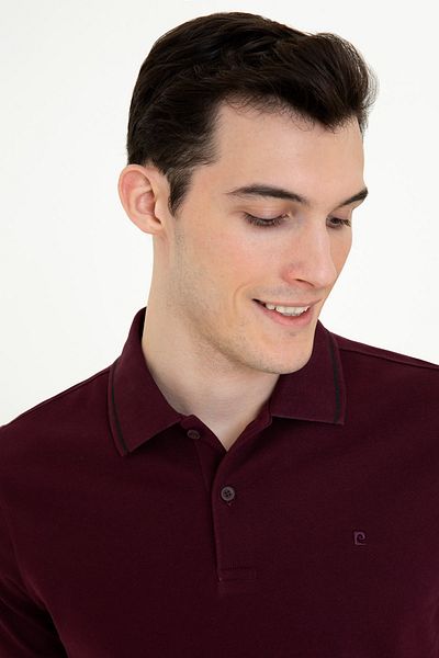 Pierre Cardin Ανδρικό μπλουζάκι Claret Red G021Gl011.000.1431626