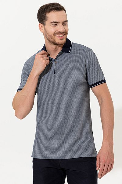 Pierre Cardin Tricou pentru bărbați bleumarin - G021SZ011.000. 1370031 .VR033