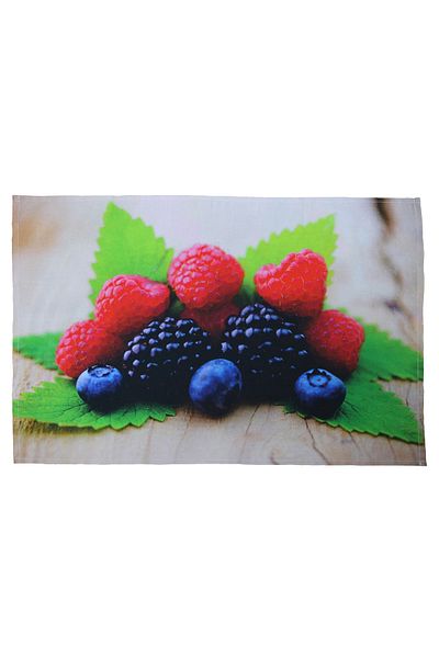 Lucy and Home Blackberry Printed Kitchen Towel Drying Cloth 50x70 cm