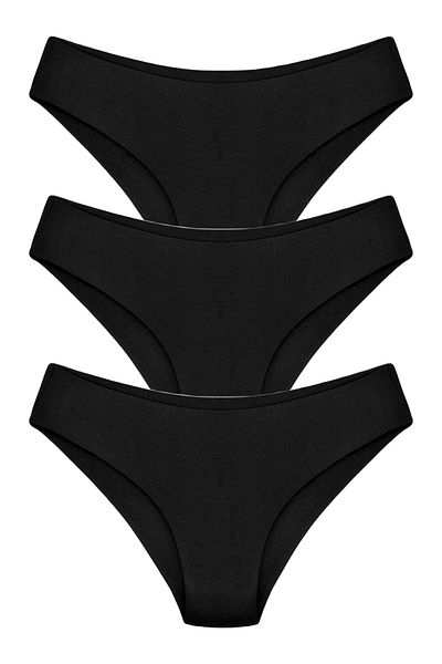 HNX Micro Fabric 3-Pece Ghost Bikini Panty - Χωρίς ίχνη