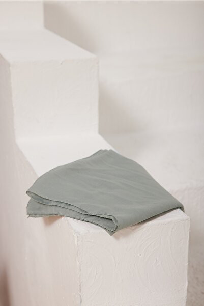 Gülsoy Pamuklu Kesik Elyaf Dikişli Tülbent Çağla Yeşili