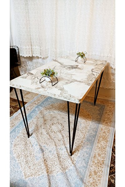 YusGos Atlantik Çam Desen Oval 70x110 Mutfak Masası Masa Mutfak Masa Yeni Model Sadece Masa