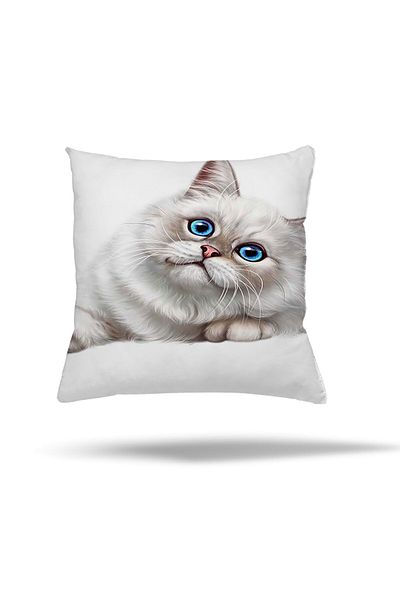 linazaitun Flower Leaf Bicycle Pattern Hidden Zippered Pillow Case Throw Pillow Cover Seat Pillow Case