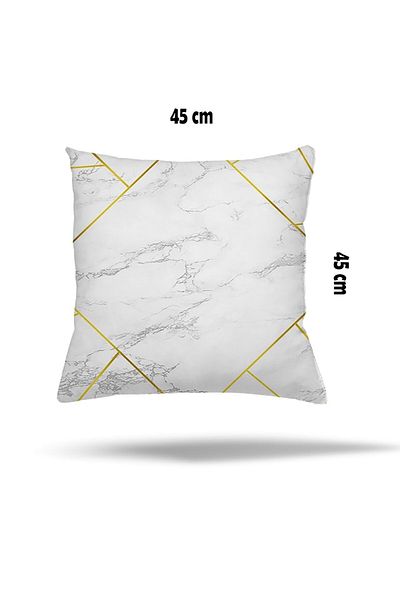 linazaitun Ethnic Floral Patterned Geometric Patchwork Pillow Case - Hidden Zipper