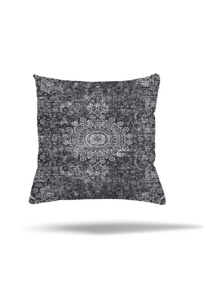 linazaitun Patchwork Çiçek Desen Etnik Gizli Fermuarlı Yastık Kılıfı Kırlent ...