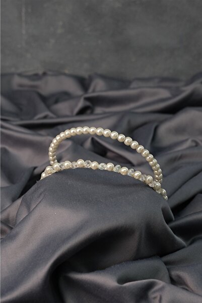 Bontex En Special Double Row Pearl Με χάντρες Αξεσουάρ Μαλλιών Νύφης για Νύφε...