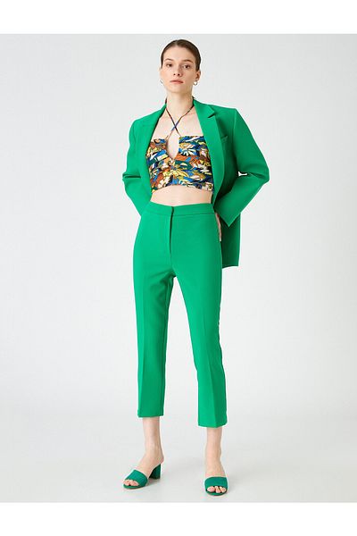 Koton Melis Ağazat X - Crop Trousers