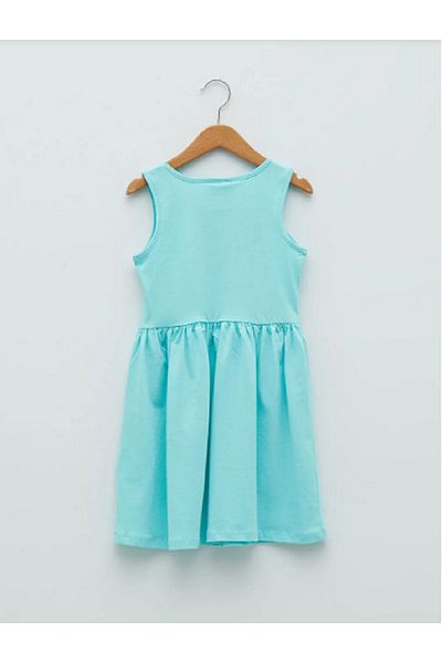 LC Waikiki Girl - Crew Neck Printed Dress