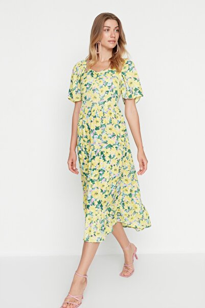 Trendyol Collection Dress - Yellow - A-line