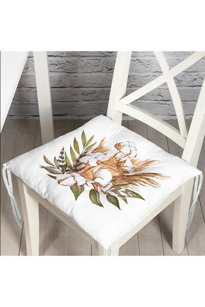 Realhomes Μοντέρνο αφράτο μαξιλάρι καρέκλας με θέμα το φθινόπωρο με σχέδιο απ...