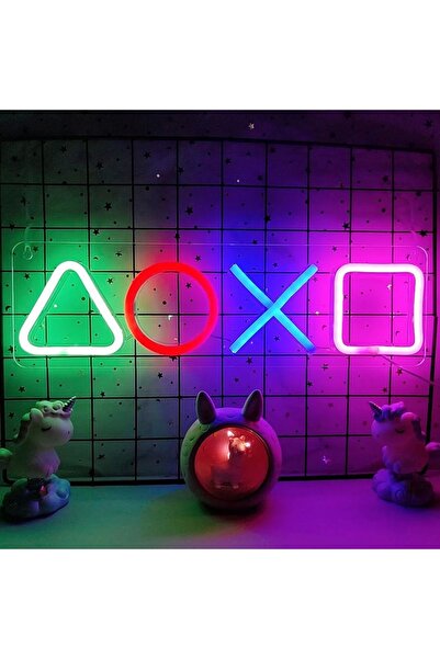 Pleksistore Playstatıon Neon Led Duvar Aydınlatma