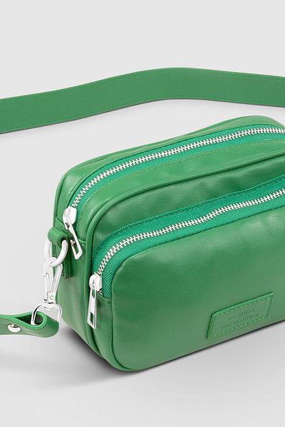 Housebags Γυναικεία Nova Green Multi Pocket Ρυθμιζόμενη τσάντα χιαστί